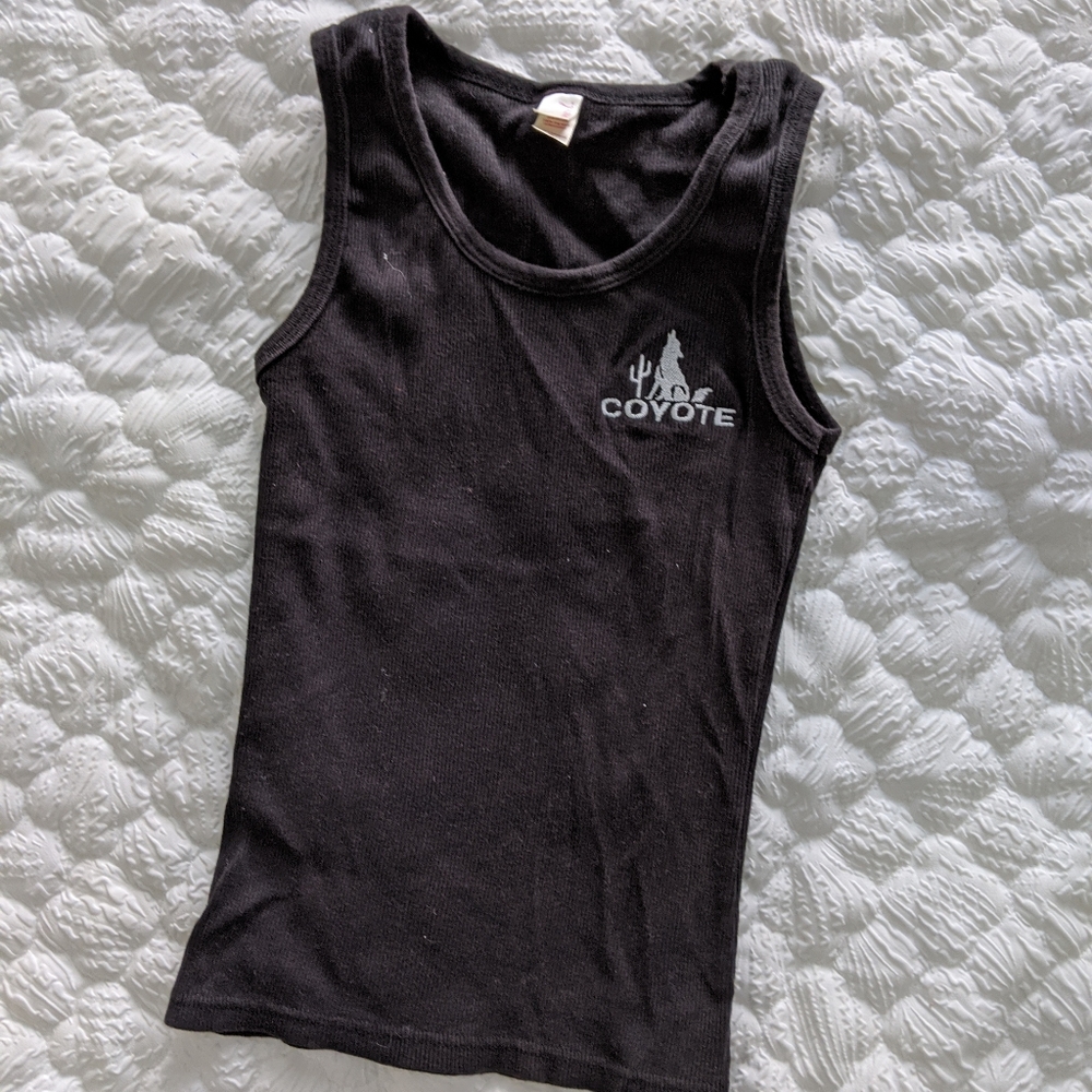 Coyote cactus Coachella vibes tank